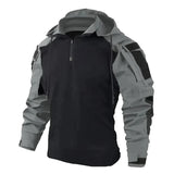 Frederik | Herre Zip-Hoodie med Skulderlommer