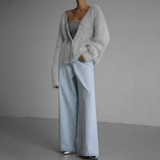 Serena | Stilfuld cardigan i pels