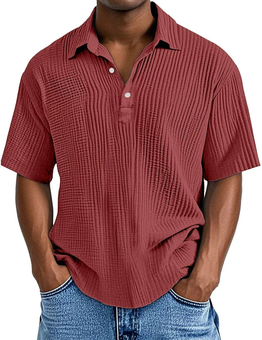 Lucas | Retro Herre Sommer Polo