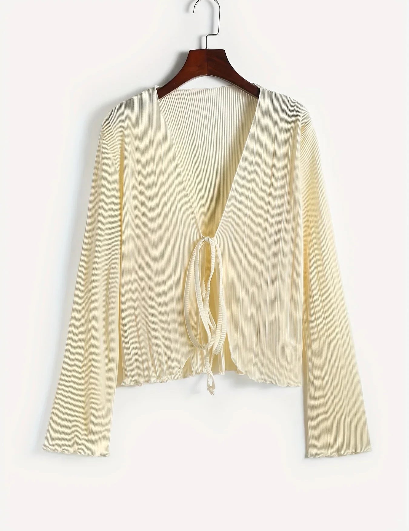 Mikaela™ | V-Hals Strik Top