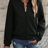 Marika™ - Langærmet Strikket Cardigan
