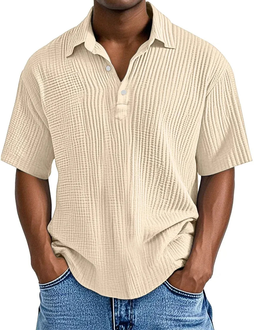 Lucas | Retro Herre Sommer Polo