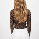 Lanie™ | Leopardprint Top