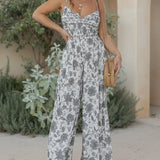 Isabella Blomstret Jumpsuit