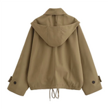Mala™ | Komfort og Stil i Én Khaki Jakke