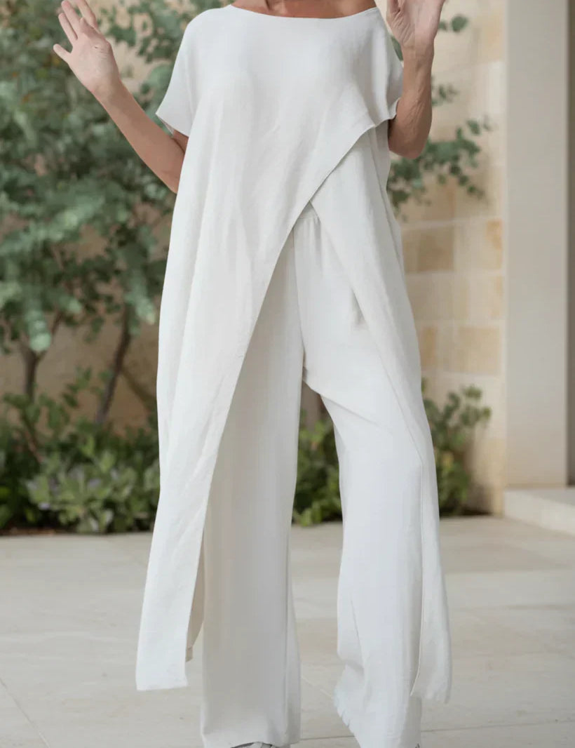 Alma Asymmetrisk Jumpsuit