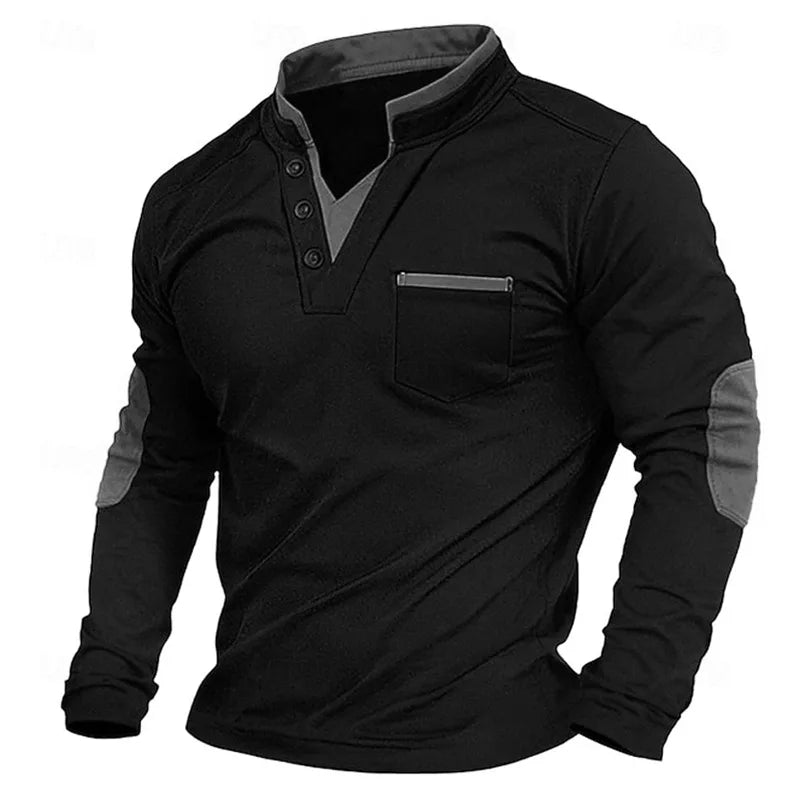 Anders | Langærmet Polo Henley