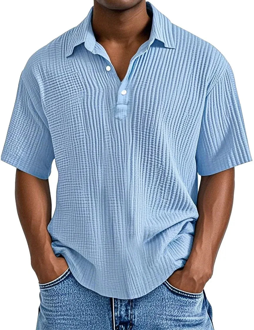 Lucas | Retro Herre Sommer Polo