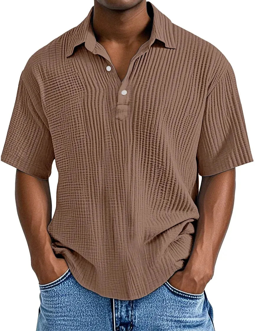 Lucas | Retro Herre Sommer Polo