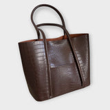 KAREN | SKULDERTASKE MED VINTAGEUDTRYK