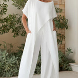 Alma Asymmetrisk Jumpsuit