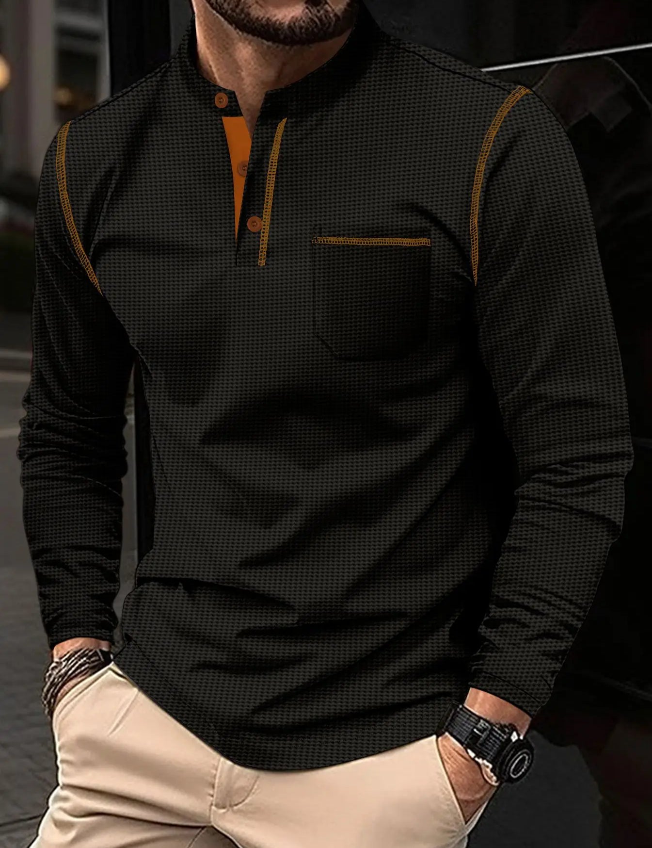 Danny | Langærmet Polo Shirt