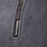 Henrik | Varm fleece krave sweatshirt