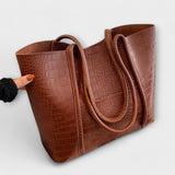 KAREN | SKULDERTASKE MED VINTAGEUDTRYK