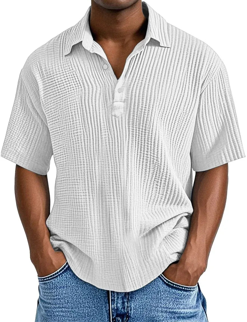 Lucas | Retro Herre Sommer Polo