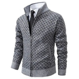 Premium cardigan med lynlås