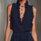 Torhild Plisseret Jumpsuit