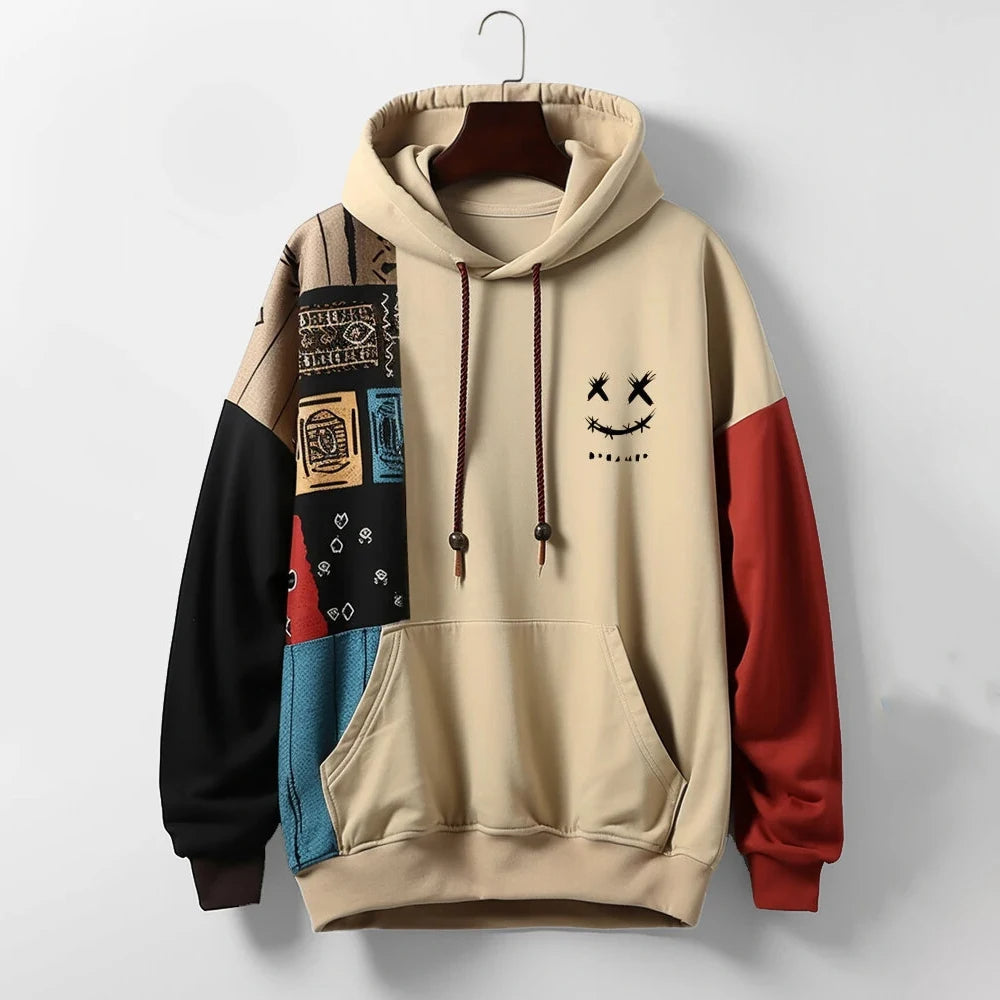 MICHA - Kontrast Hoodie