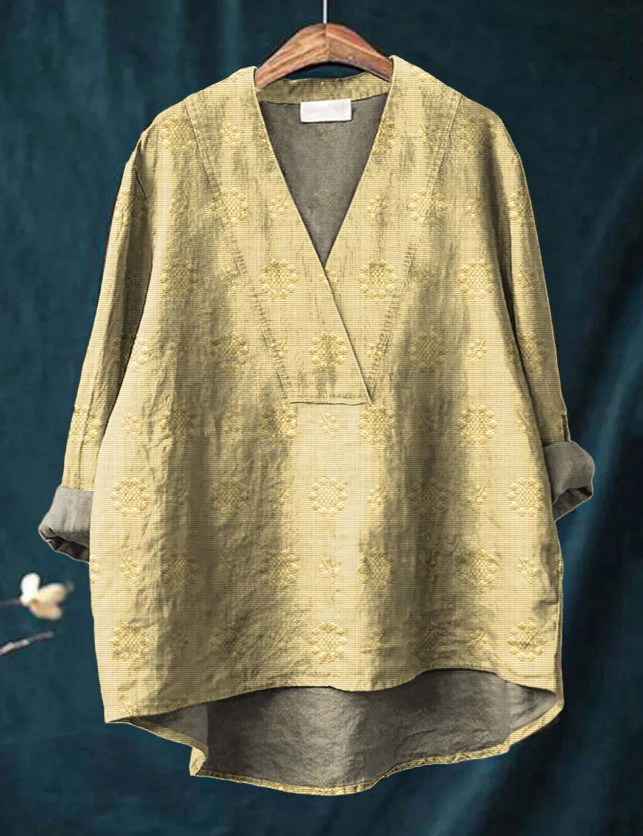 Cara | Linnedbluse