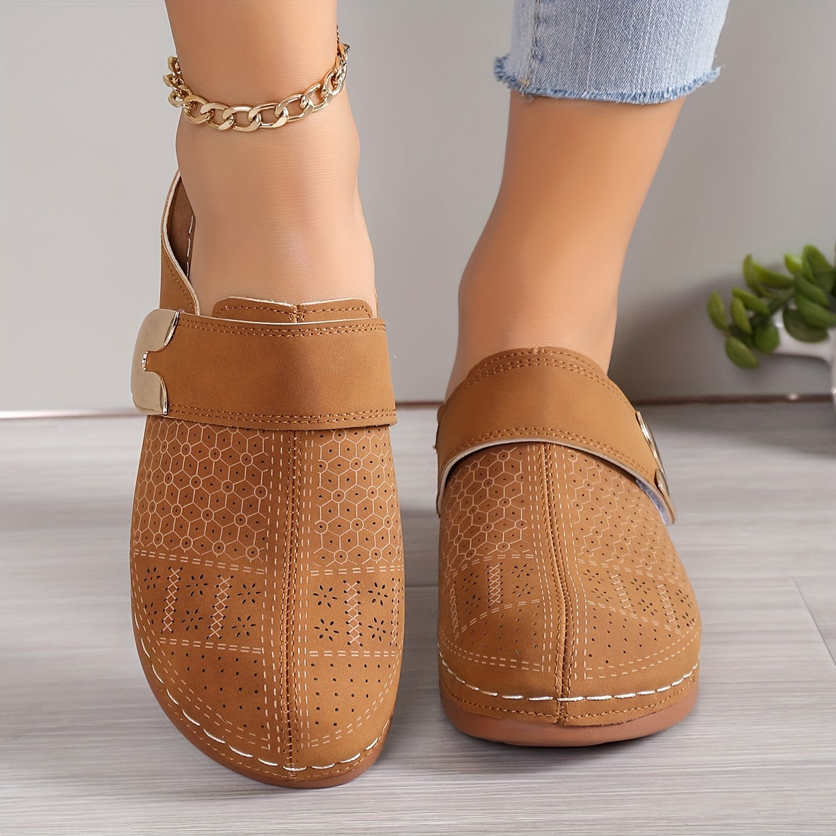 Theodora | Stilfulde Slip-On Mules med Ubesværet Komfort