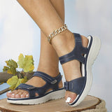 Rasmine | Stilfulde Sandaler med Justerbar Velcrorem