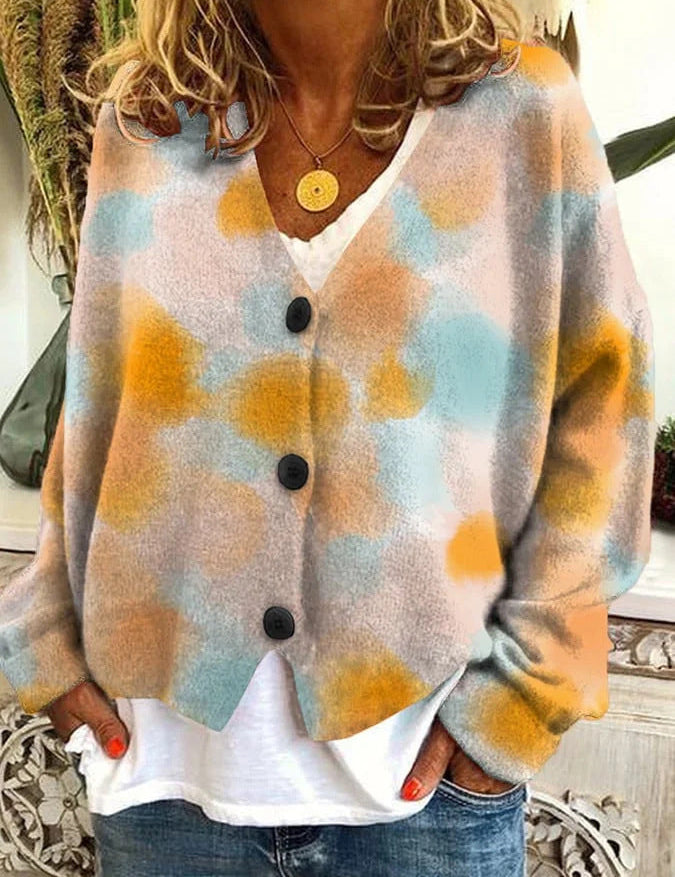Petal™ – Blomstret cardigan med broderi