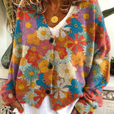 Petal™ – Blomstret cardigan med broderi