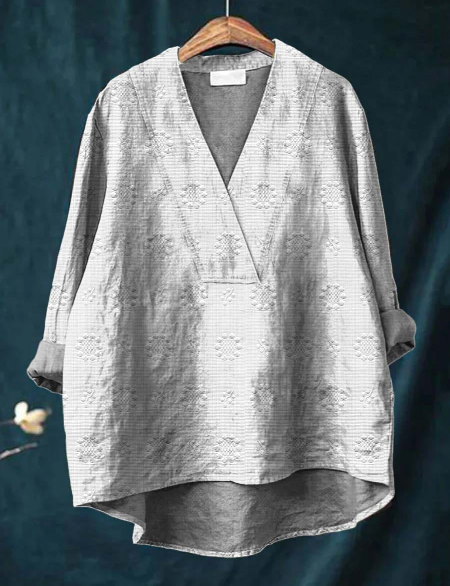 Cara | Linnedbluse