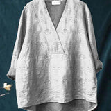 Cara | Linnedbluse