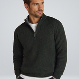 Patrick | Strikket sweater med lynlås