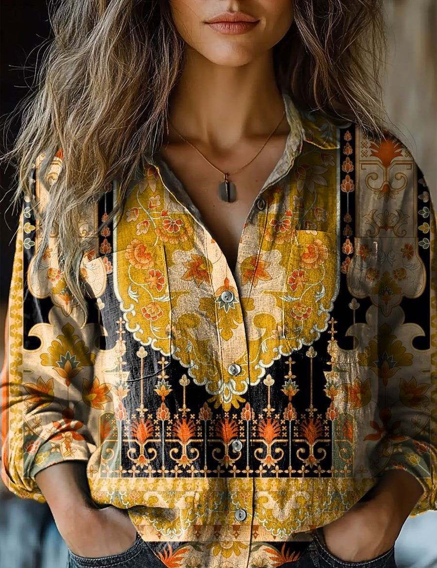 Clara™ | Strålende Solsikkebluse