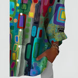 Amalie™ | Bluse med farverigt design