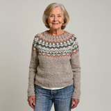 Karoline Vintage Striktrøje