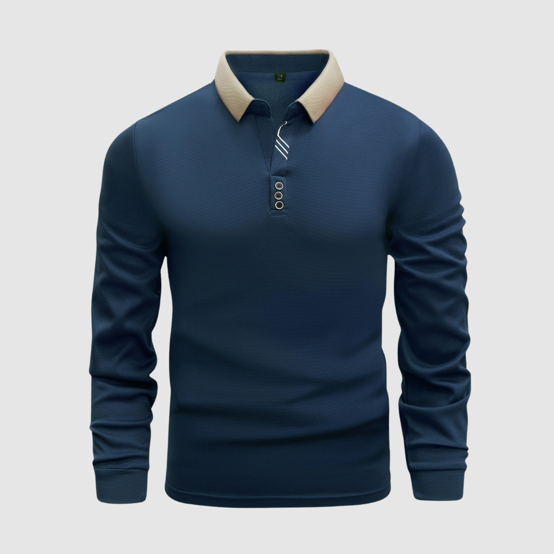Nikolaj | Premium Langærmet Polo