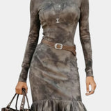 Cassandra Vintage Midikjole