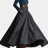 Silje Retro Maxikjole