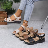 Linea™ ortopædiske sandaler med kilehæl