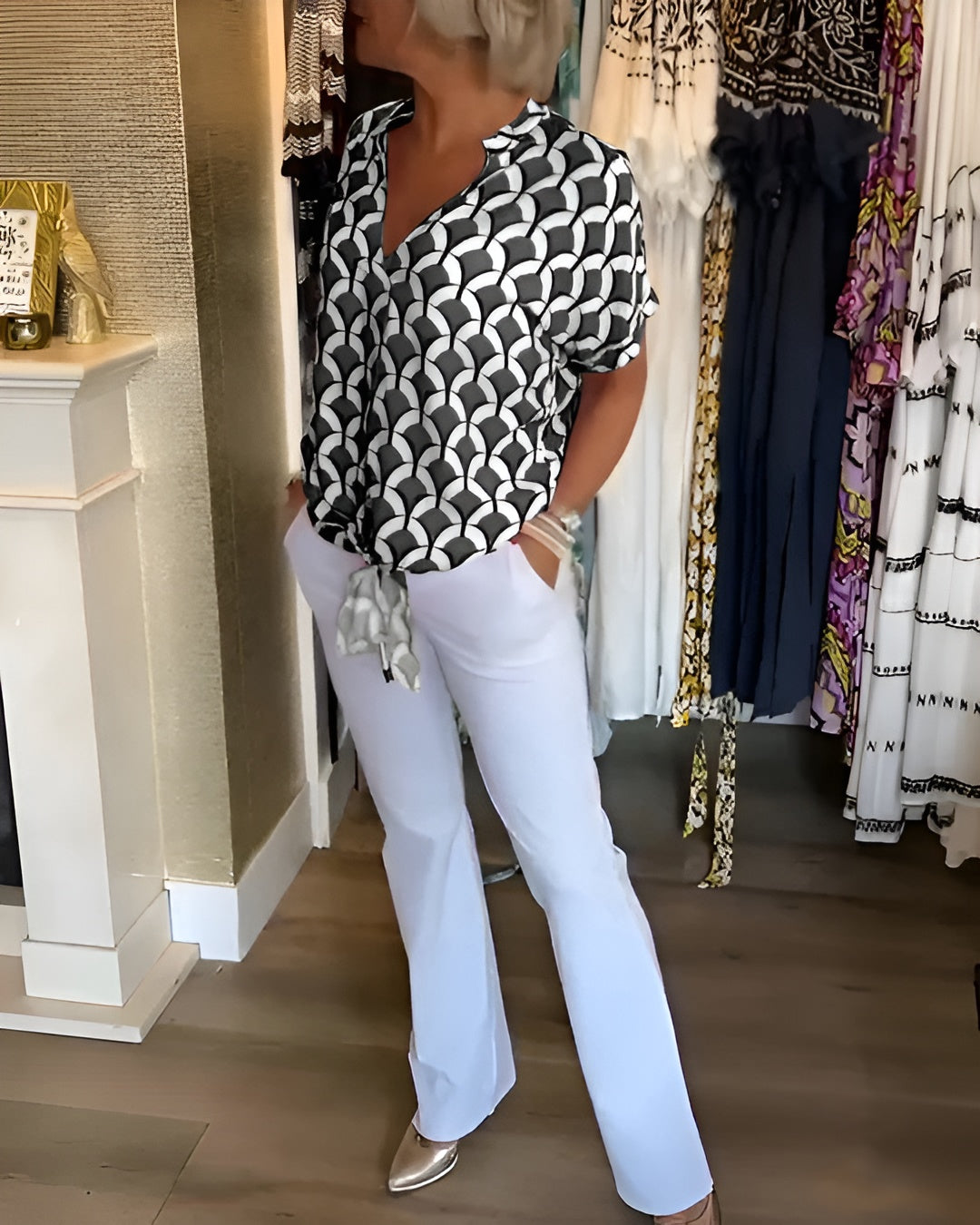 LEONTINE™ BLUSE | Let og elegant – din nye sommerfavorit