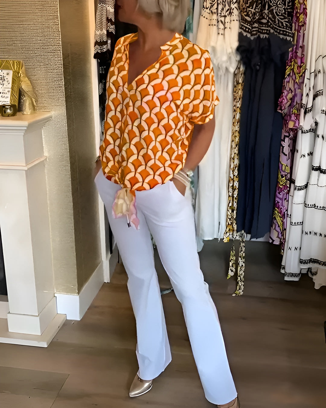 LEONTINE™ BLUSE | Let og elegant – din nye sommerfavorit