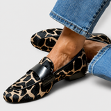 Clara Leopard Loafers