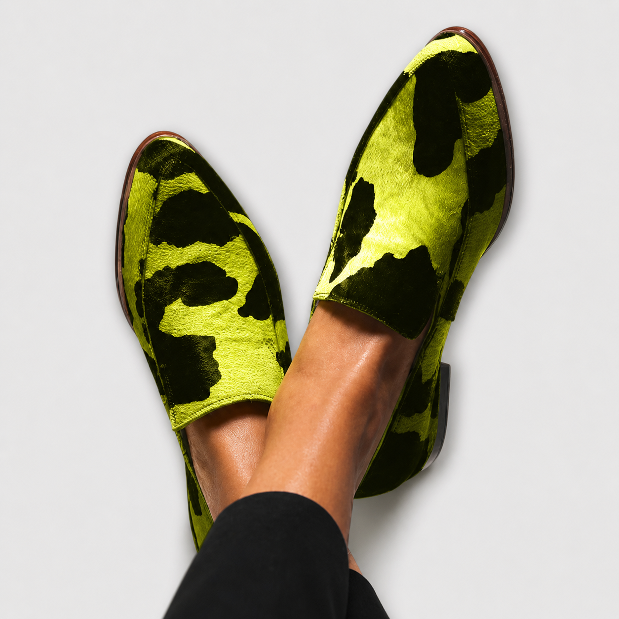 Dagny Loafers Med Print