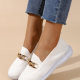 Kathrine™ | Stilfulde Slip-On Sneakers med Kædedetalje