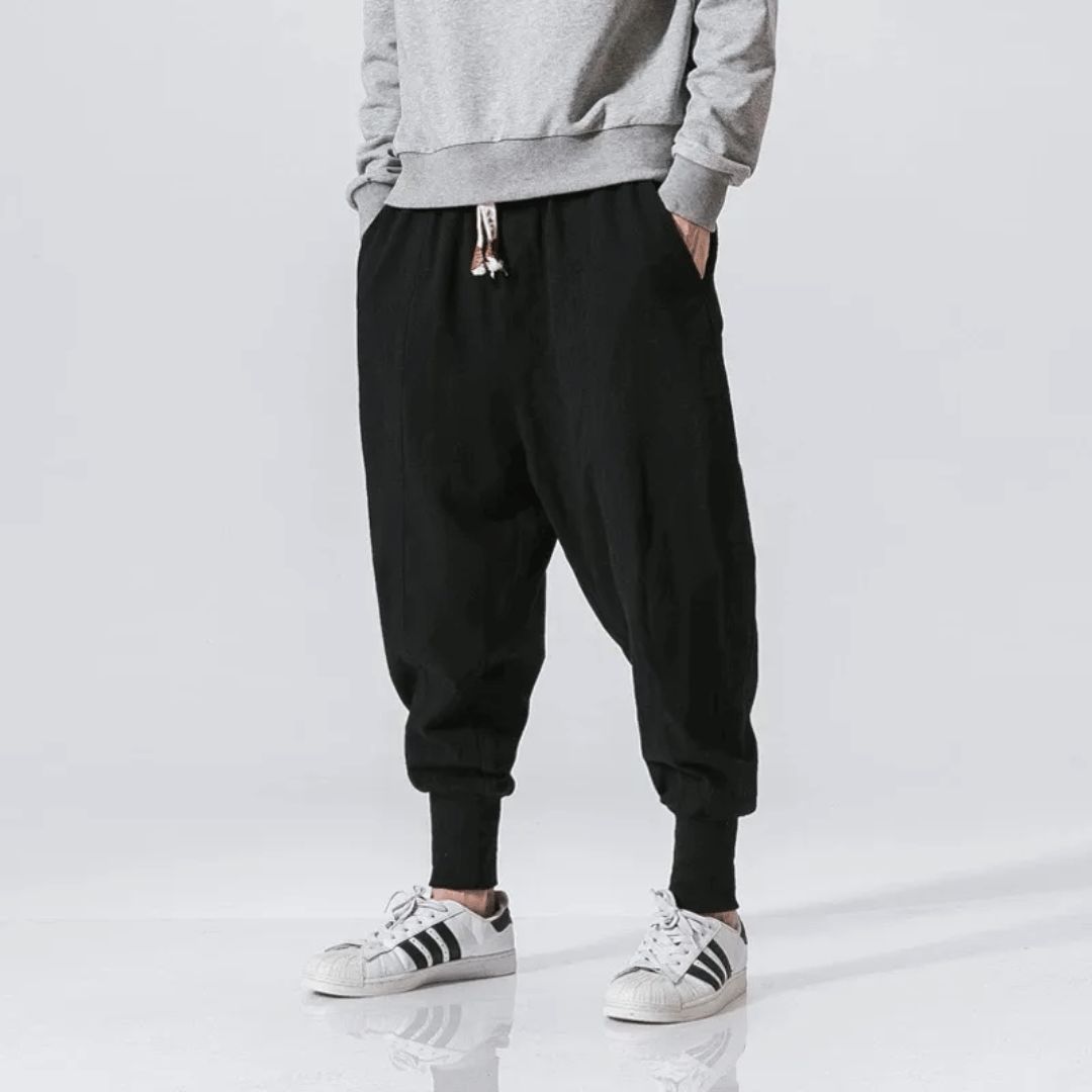 Antonin | Trendy Herre Joggerbukser Med Sidelommer