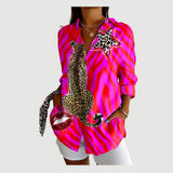 Asta™ | Bluse med farverigt design
