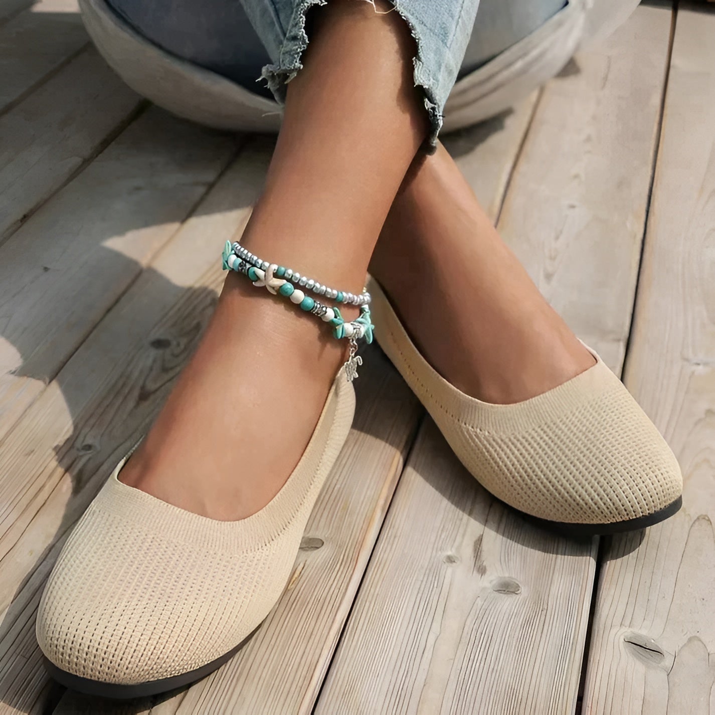 KAMILA™ ORTOPÆDISKE BALLERINAER | Gå uden smerter – med stil