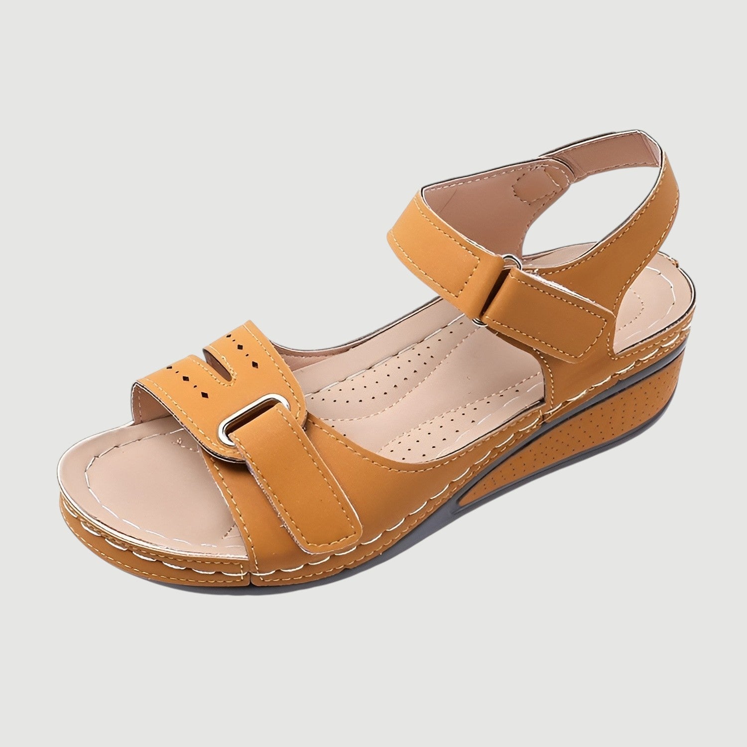 Sofie™ ortopædiske sandaler med kilehæl